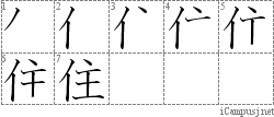 Stroke Order Diagram