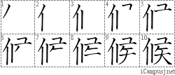 Stroke Order Diagram