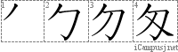 Stroke Order Diagram