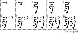 Stroke Order Diagram