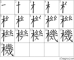 Stroke Order Diagram