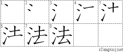 Stroke Order Diagram