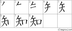 Stroke Order Diagram