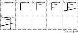 Stroke Order Diagram