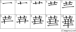 Stroke Order Diagram