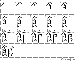 Stroke Order Diagram