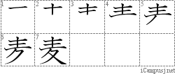 Stroke Order Diagram