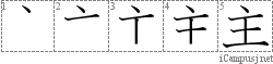 Stroke Order Diagram