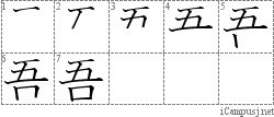 Stroke Order Diagram