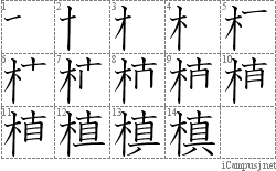 槙 木真 漢字筆順辞書 Kanji Stroke Order Dictionary For Associative Learning
