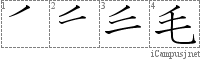 Stroke Order Diagram