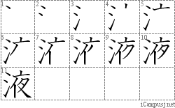 Stroke Order Diagram