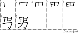 Stroke Order Diagram