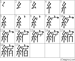 Stroke Order Diagram