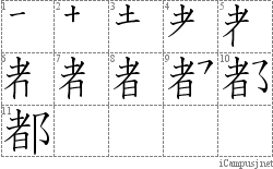 Stroke Order Diagram